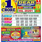 lottery today result